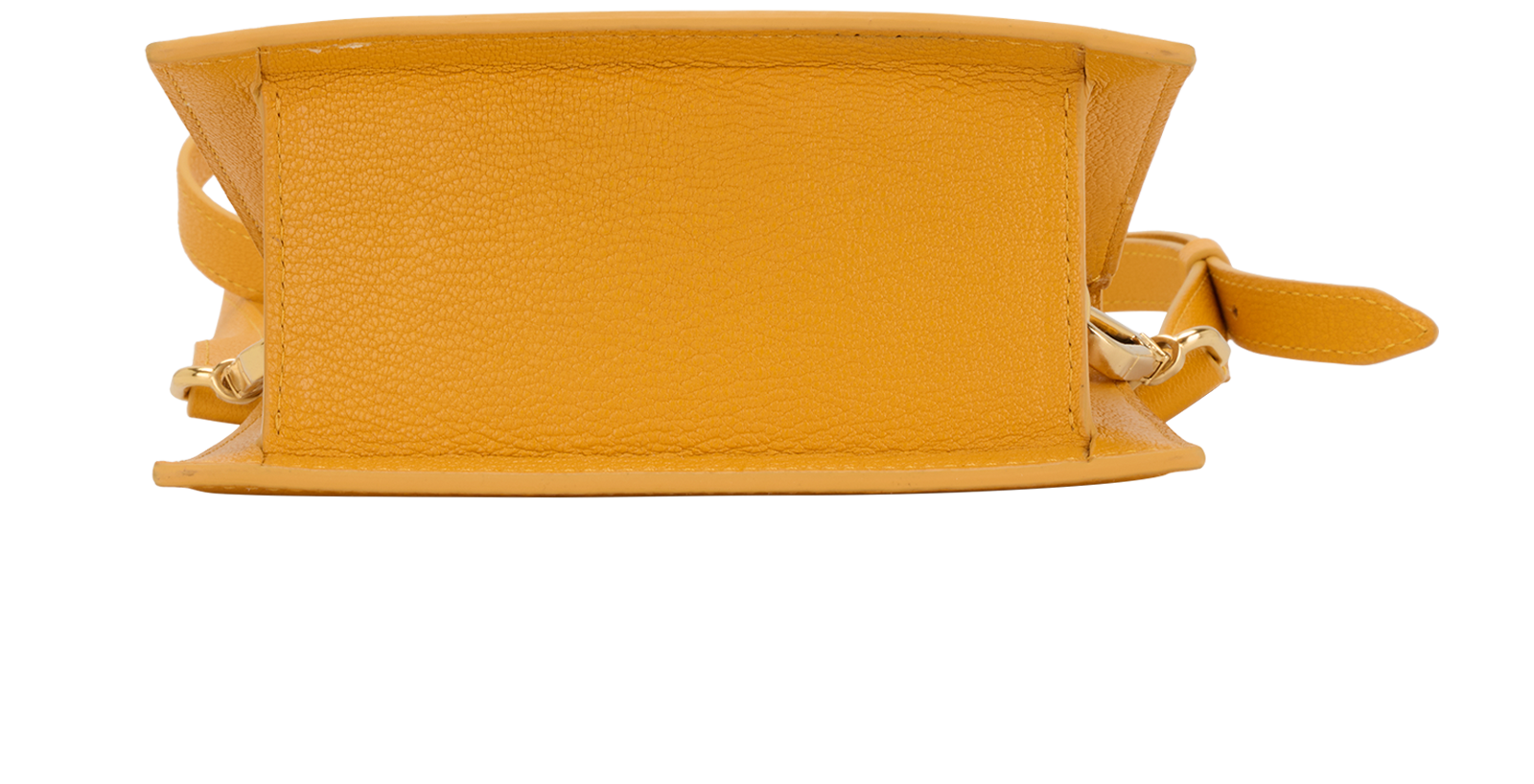 Le Chiquito Moyen, &pound;220, Handbags, Yellow, Leather, Top view